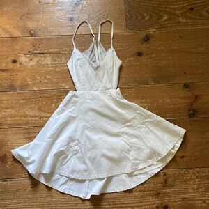lush - white lace dress (S)